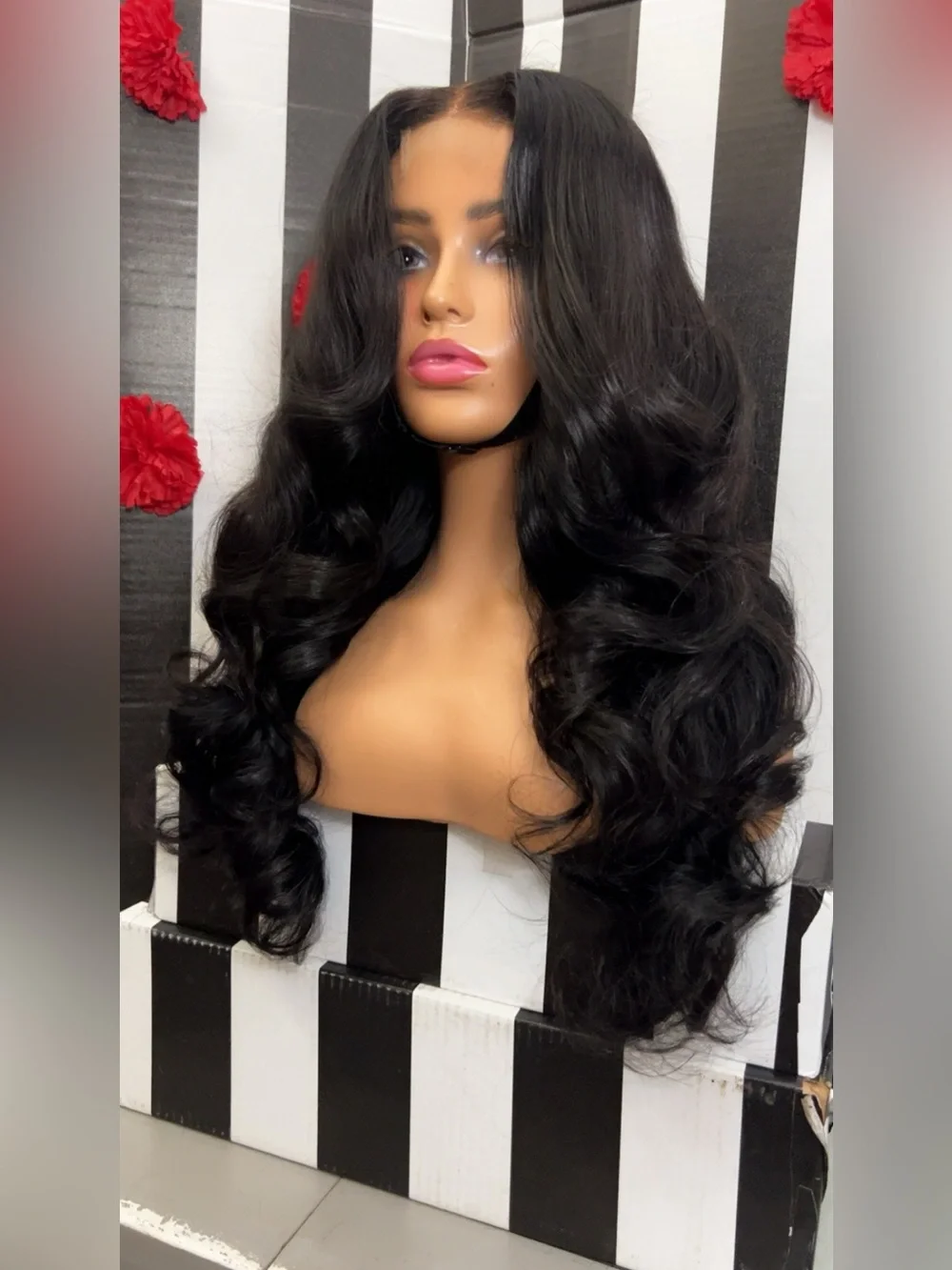2x6 HD closure wig Raw hair